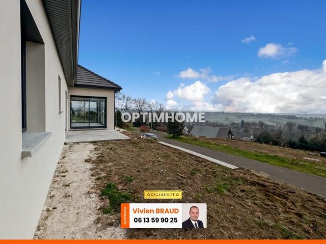 ? Maison Neuve de Plain Pied 136m² 3 chambres – Vue Panoramique Exceptionnelle