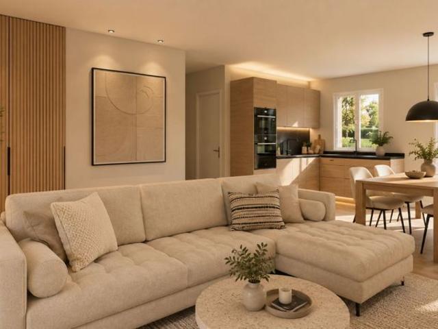 Maison neuve de plain pied 3 chambres sur un terrain de 1 000 m² – La Jonchère Saint Maurice