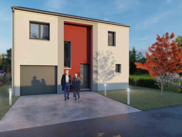 Maison neuve modèle Nellia sur terrain de 4,02 ares à Rurange lès Thionville