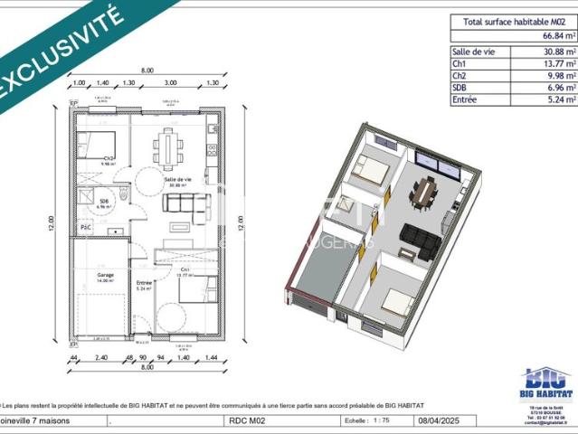 Maison neuve sur plan à Moineville