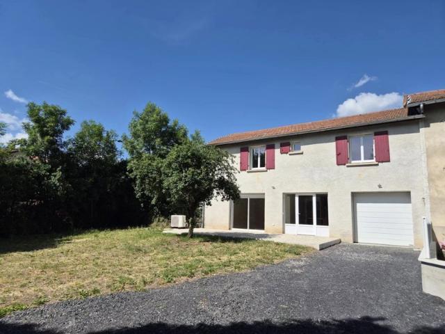 Maison neuve sur 2 niveaux avec terrain et garage