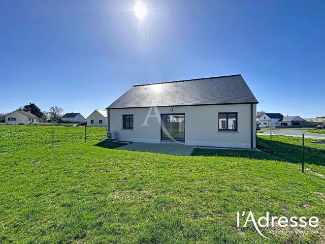 Maison neuve plain pied, terrain 672 m²