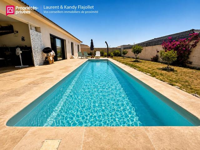 Maison neuve T3 de plain pied Double séjour Piscine Garage / SOLARO 20240 Haute Corse 2B FRANCE