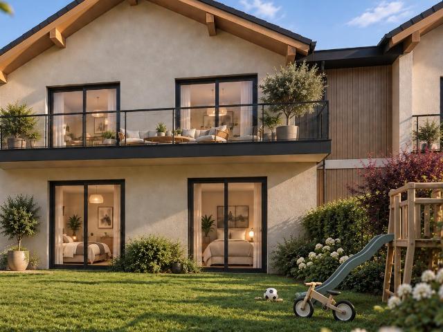 Maison Neuve T5 119,92 M2 4 Chambres Jardin 219 M2 610 000 € 120m² La Balme de Sillingy