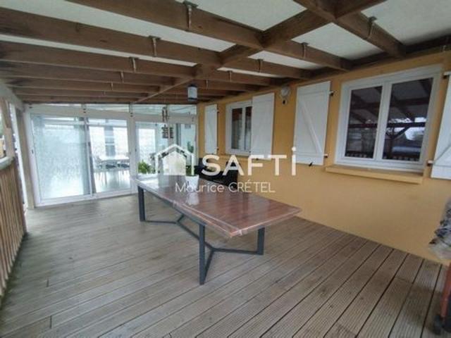 MAISON SOUS SOL 117M²+TERRAIN+4CHS