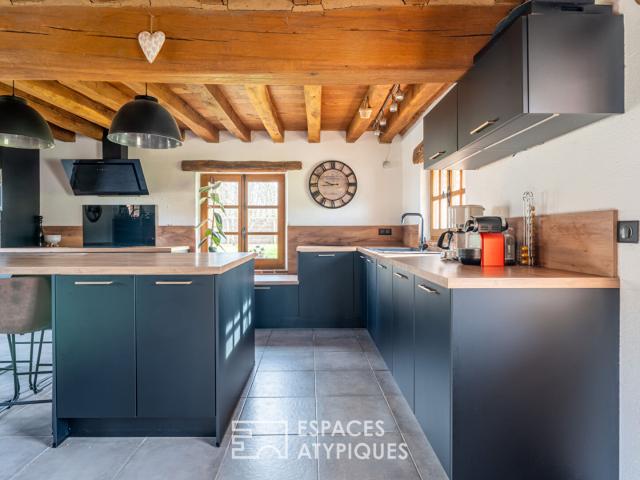 Maison solognote de plain pied en coeur de forêt, proche Chambord