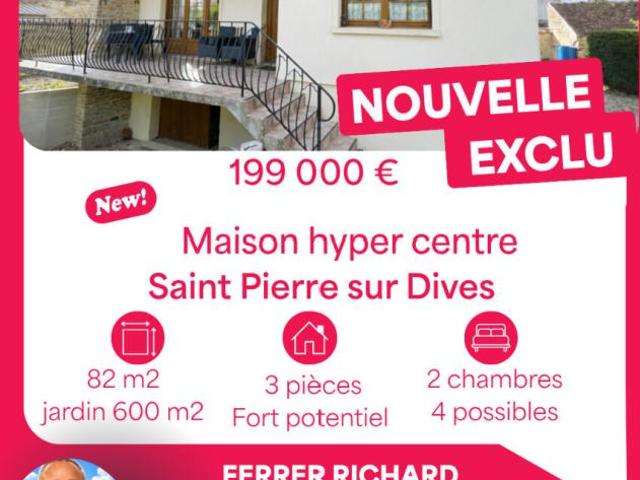 Maison Saint Pierre En Auge 3 pièce s 82 m2