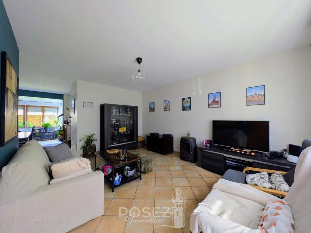 Maison semi individuelle 106 m2 3 chambres jardin garage