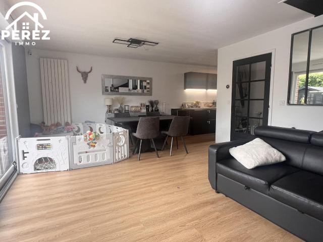 Maison semi individuelle 80m2 3 Chambres Garage Jardin