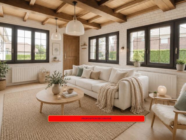Maison semi mitoyenne avec autonomie de plain pied au coeur de Poulainville