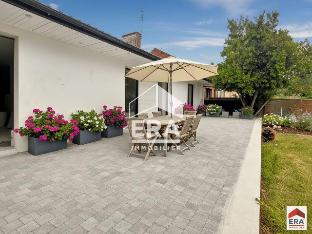 Maison semi plein pied 175 m2 Jardin Garage double Lys Lez Lannoy