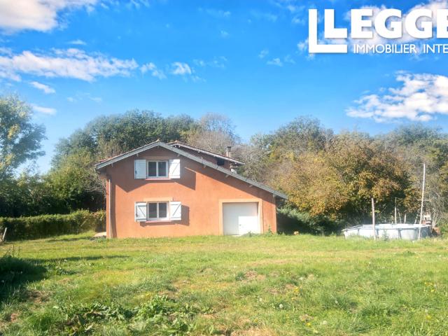 MAISON SPACIEUSE 3/4 CHAMBRES + 2 SDBAINS + JARDIN + GARAGE + VUES MONTAGNES & VALLEE + CALME + TRIE SUR BAISE