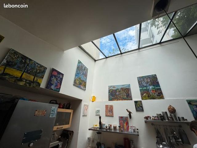 Maison style loft de 139m² avec Terrasse sur les toits Paris 18 Marx Dormoy