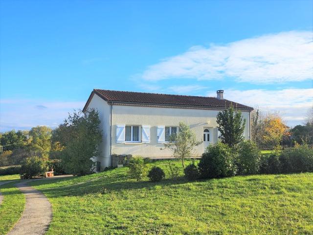Maison sur sous sol avec vue Terrain à vendre 5 pièces proche de CASTILLONNES 47