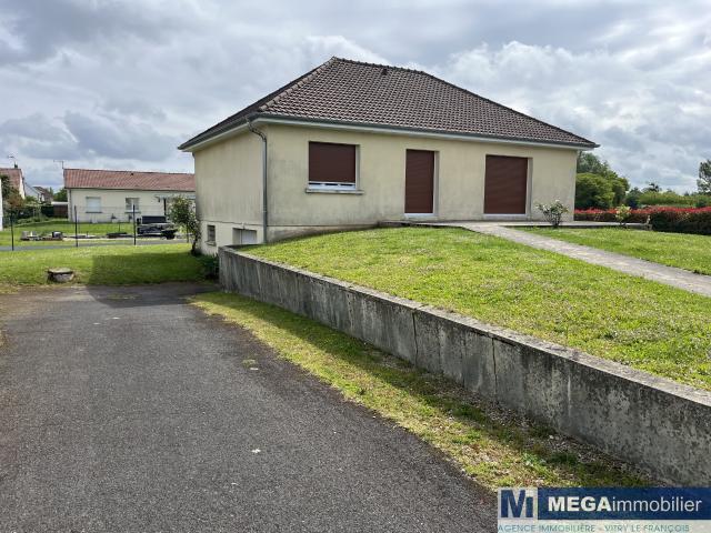 Maison sur sous sol à proximité de Vitry le François