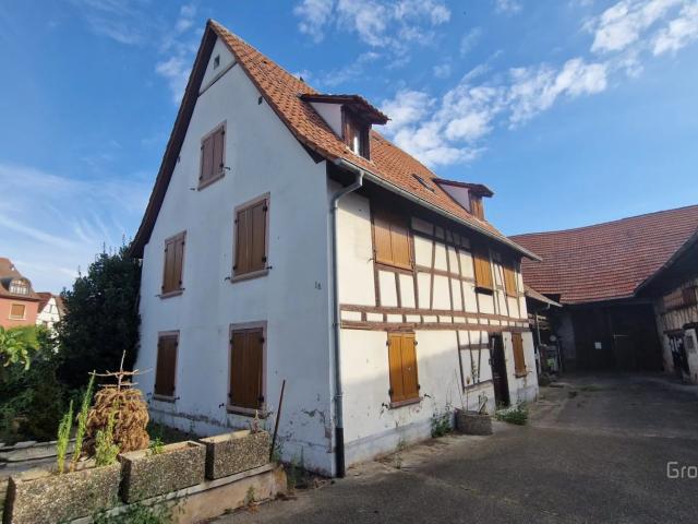 Maison sur 11,8ares dans le vieux Schiltigheim