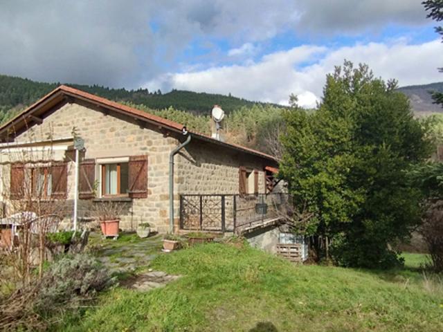 Maison pierres avec sous sol complet sur 1 ha
