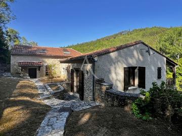Maison pierres Saint vincent Rives d'Olt