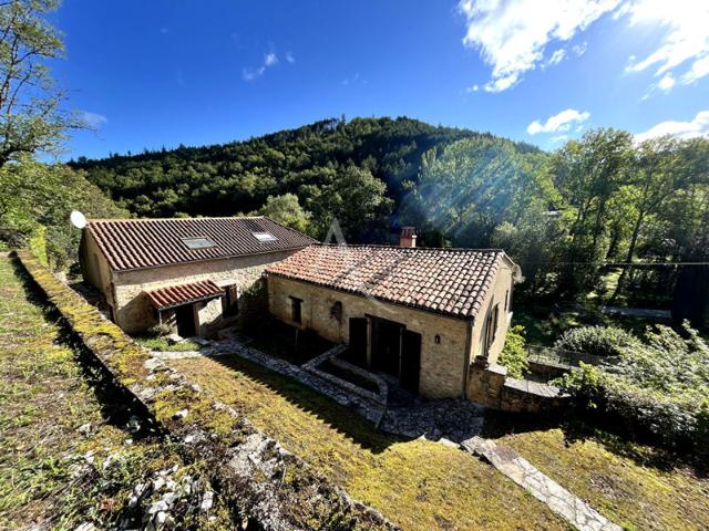 Maison pierres Saint vincent Rives d'Olt