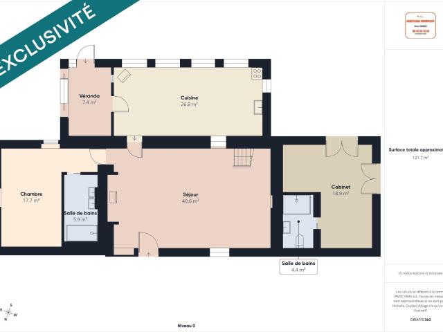 Maison plus gîte plus dépendances aménageables 221m² Saint Félix De Reillac Et Mortemart