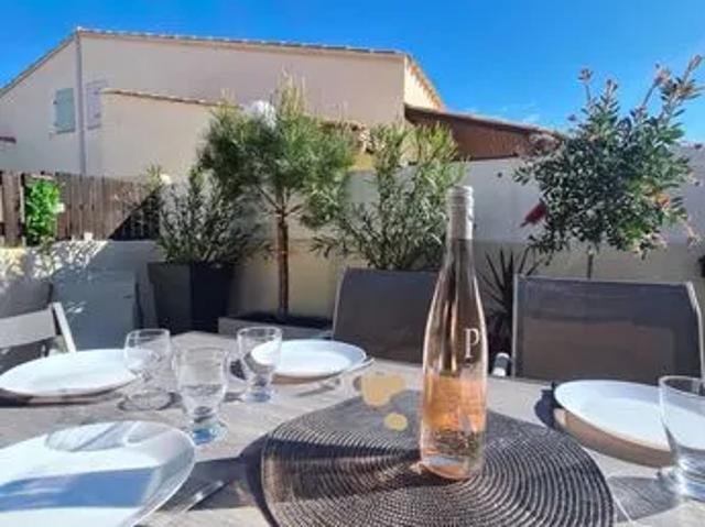 Maison plage Richelieu avec parking et terrasse