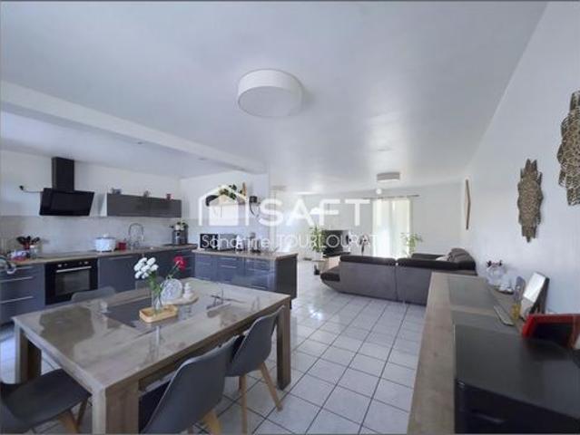Maison plain pied 4 chambres, garage