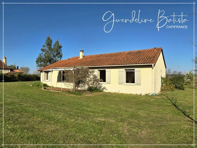 Maison plain pied 98m² 3 Chambres Terrain 1675m² SAINT NEXANS