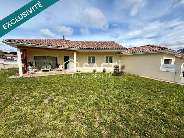 Maison plain pied 120m² Aguessac