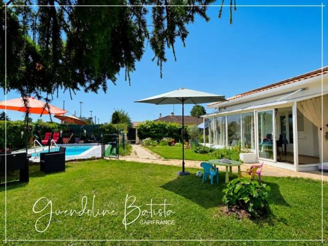 Maison Plain pied 134m² 4 chambres Terrain 1140m² avec p. 134m² Pineuilh