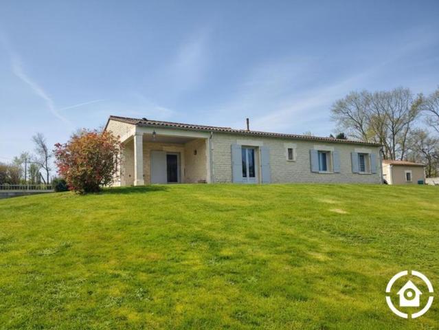 Maison plain pied 3 chambres jardin clos & double garage v