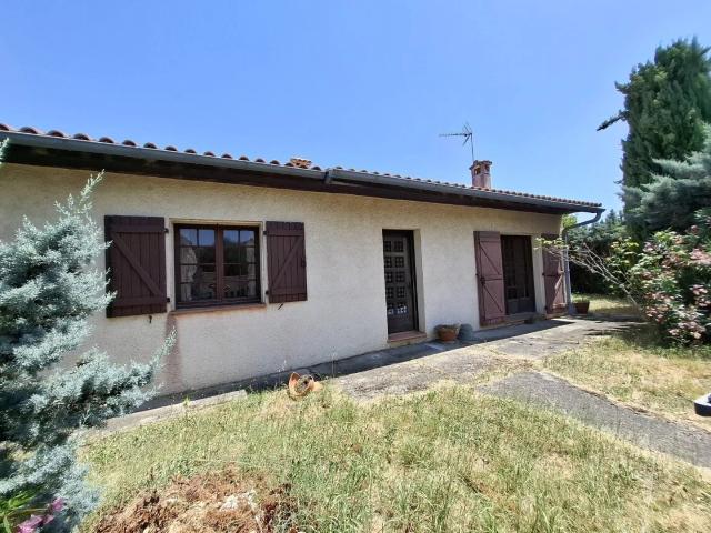 Maison plain pied type 4 avec jardin et garage
