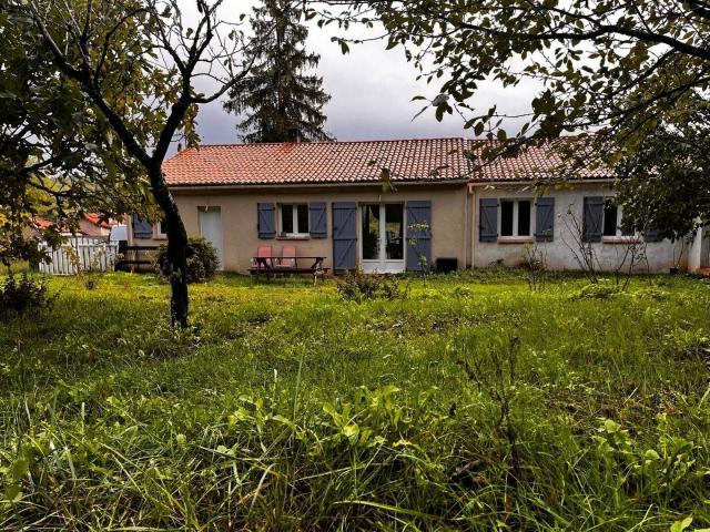 Maison plain pied à louer très bien isolée à 5 minutes de Brantôme en Périgord