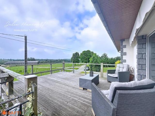 Maison plain pied au calme avec vue dégagée