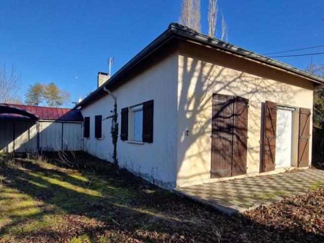 Maison plain pied avec jardin à fort potentiel
