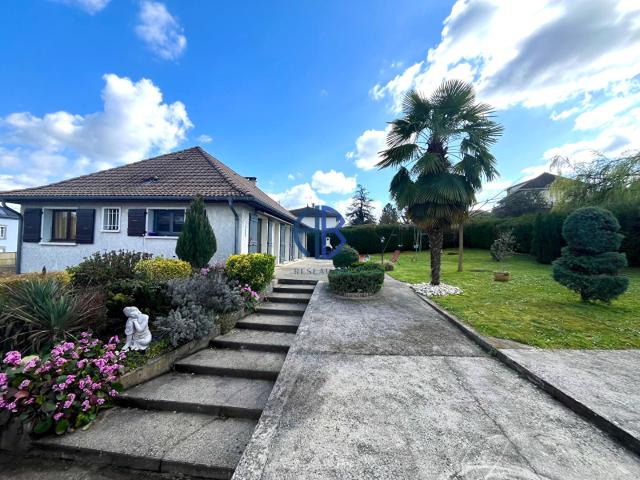 Maison plain pied de 115 m2, 4 chambres, sous sol complet, terrain Les Avenières Veyrins Thuellin