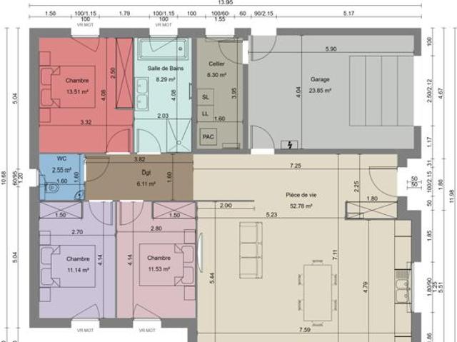 MAISON PLAIN PIED de 2025 PHAFFANS 90