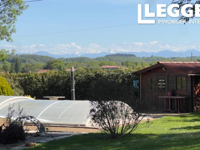 MAISON PLEIN PIED / 3CH AVEC PISCINE /STUDIO INDEPENDENT / JARDIN CLOS – MIELAN SECTEUR RECHERCHE DU GERS