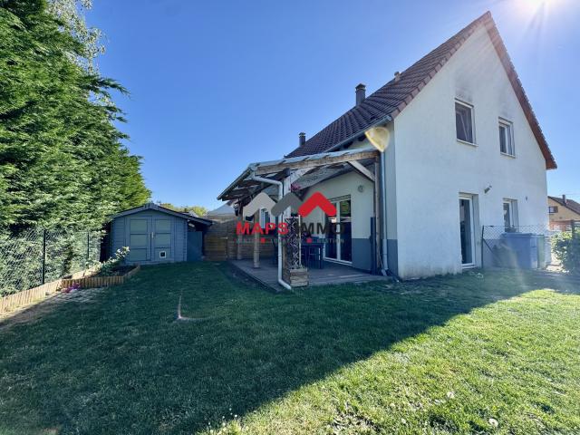 Maison récente avec jardin et terrasse Ergersheim