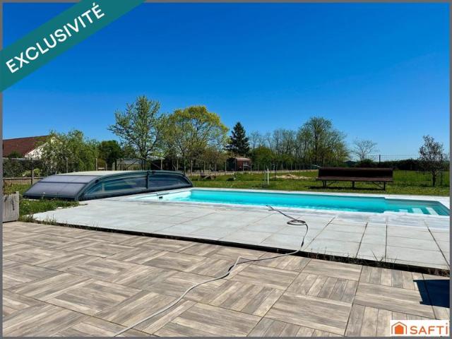 Maison récente avec 3 chambres et piscine !