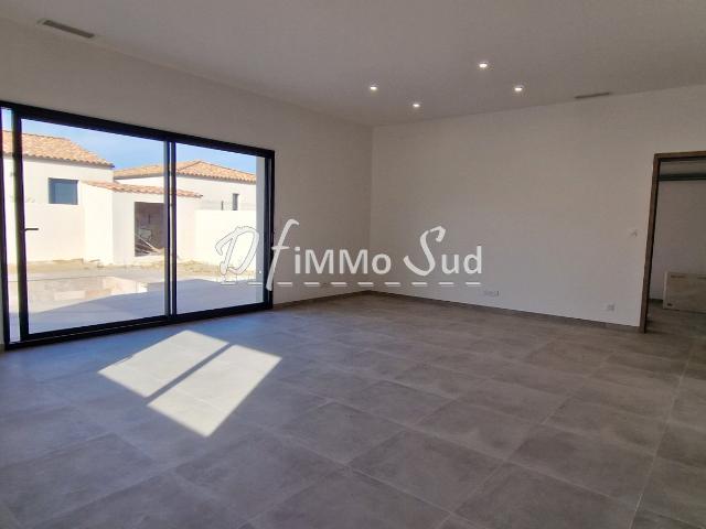 Maison récente Re 2020 de plain pied avec piscine 95m² Ferrals les Corbières