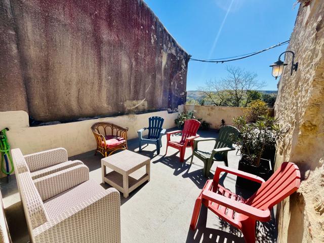 Maison rénovée avec 4 chambres, terrasse 108m² Mireval Lauragais