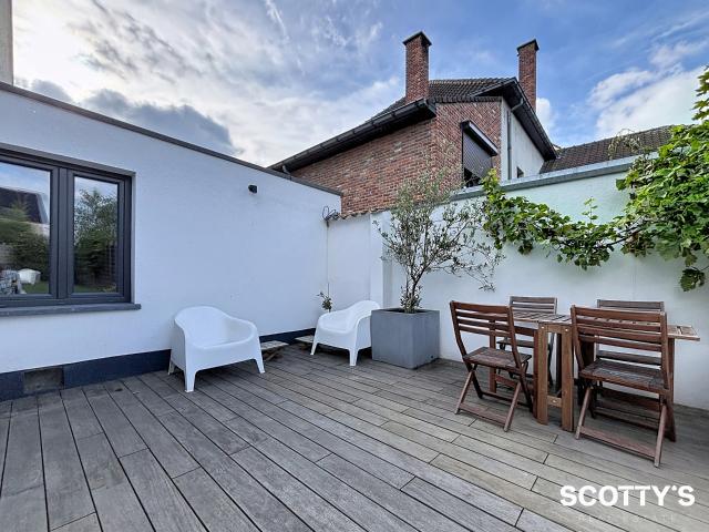 Maison rénovée et meublée avec 1,5 ch, jardin et terrasse