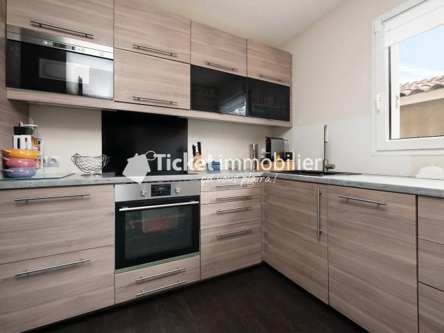 MAISON T3 69m2 TOULOUSE NORD AVEC JARDIN, TERRASSE COUVERTE, GARAGE, CLIMATISATION, PISCINE DANS LA RÉSIDENCE ETC.