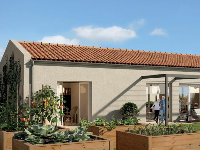 Maison T3 en Village Senior Magné 79460 Idéal couple senior