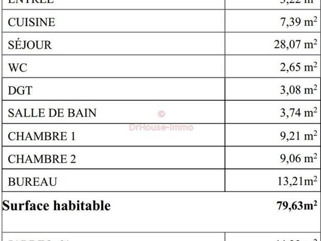 Maison T4 80 m2 NEUVE