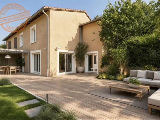 Maison T4 au calme à Dardilly avec jardin privatif