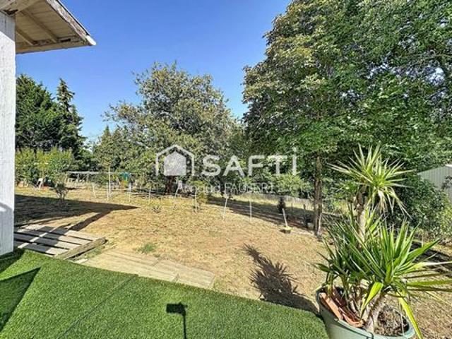 Maison T4 avec grand jardin arboré au calme