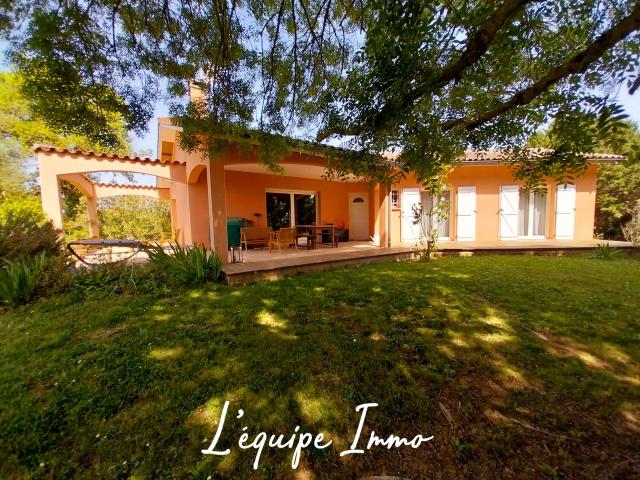 Maison T4 sur terrain arboré avec sous sol de 130m2