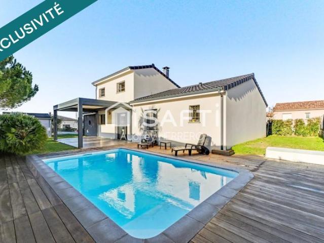 Maison t5 de avec piscine à pechbonnieu