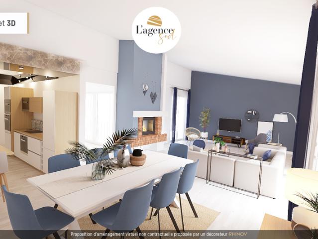 Maison T5 de plain pied sur le secteur du Mas de Senes